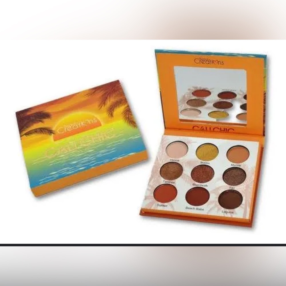 CaliChic High Pigmented 9 Color Eyeshadow Palette